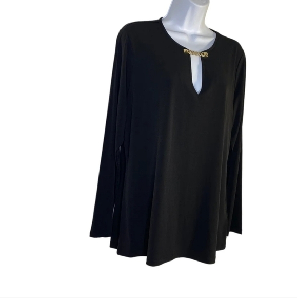 MICHAEL KORS CHAIN DETAIL TOP - Picture 3 of 7